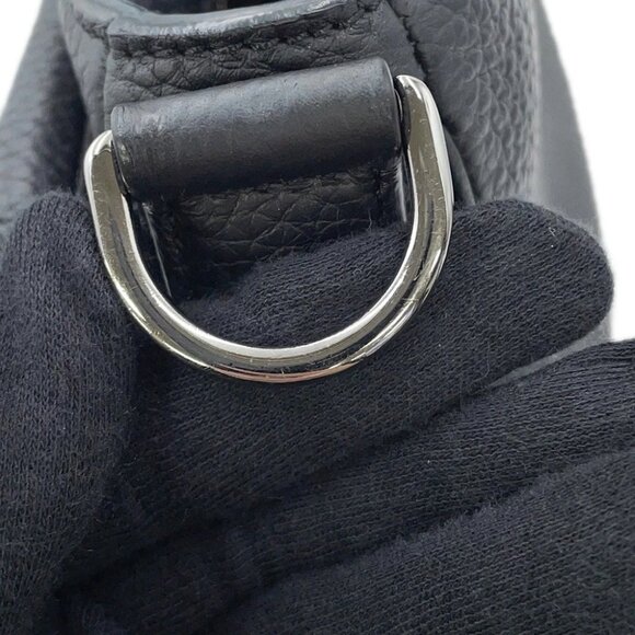 Dior Saddle Mini Soft Bag Leather Black 1ADHO023 - Picture 3 of 14